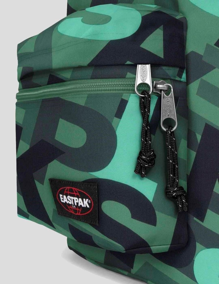 Zaino EASTPAK ufficio cerniera lettera verde